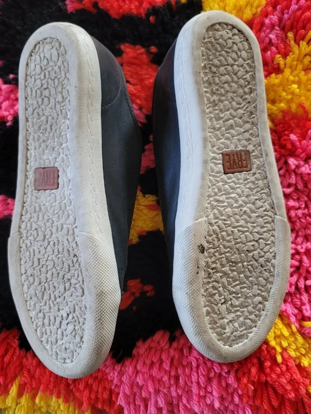 Frye Leather Low Top Sneakers Size 7 #3472365